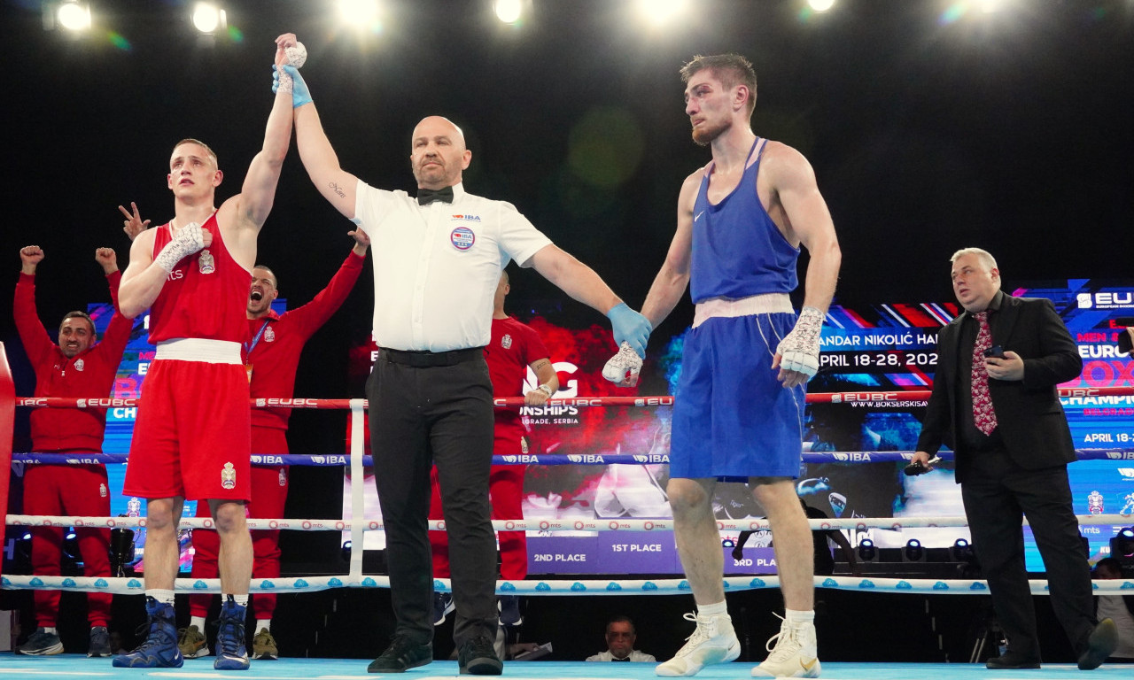 Još jedno ZLATO za Srbiju! Bokser JOVAN NIKOLIĆ PRVAK EVROPE (FOTO)