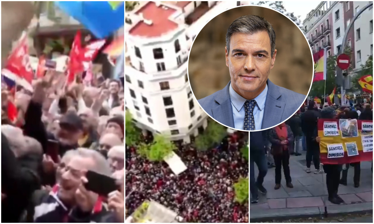 PROTESTI URODILI PLODOM! Sančez ostaje PREMIJER Španije - na hiljade ljudi mu NIJE DALO da podnese ostavku (VIDEO)