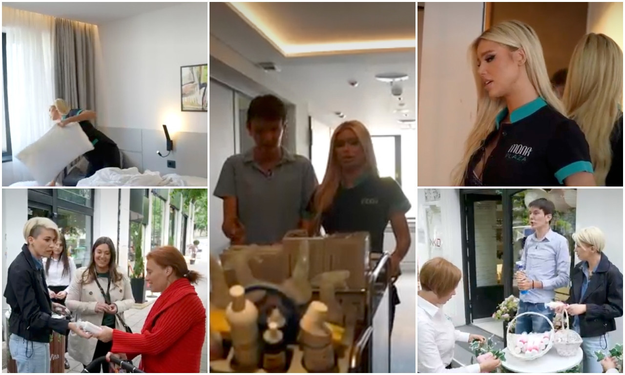 Ivana Boom Nikolić u sasvim drugačijoj ulozi: Za Prvi maj ČISTILA hotelske sobe, HIT kadrovi pred vama (VIDEO)