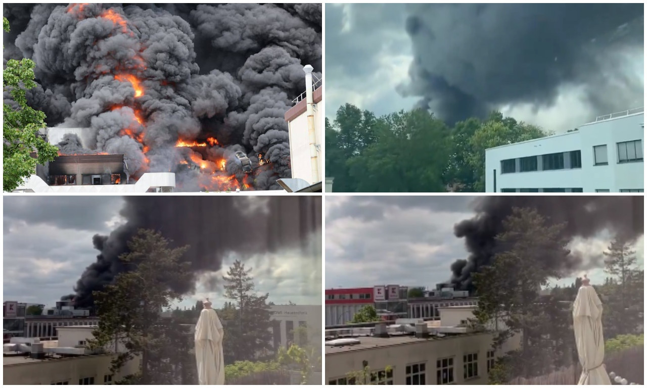 DRAMA U BERLINU! Požar PROGUTAO FABRIKU, ne mogu da kontrolišu vatru - hitan apel: Šire se TOKSIČNA ISPARENJA (VIDEO)
