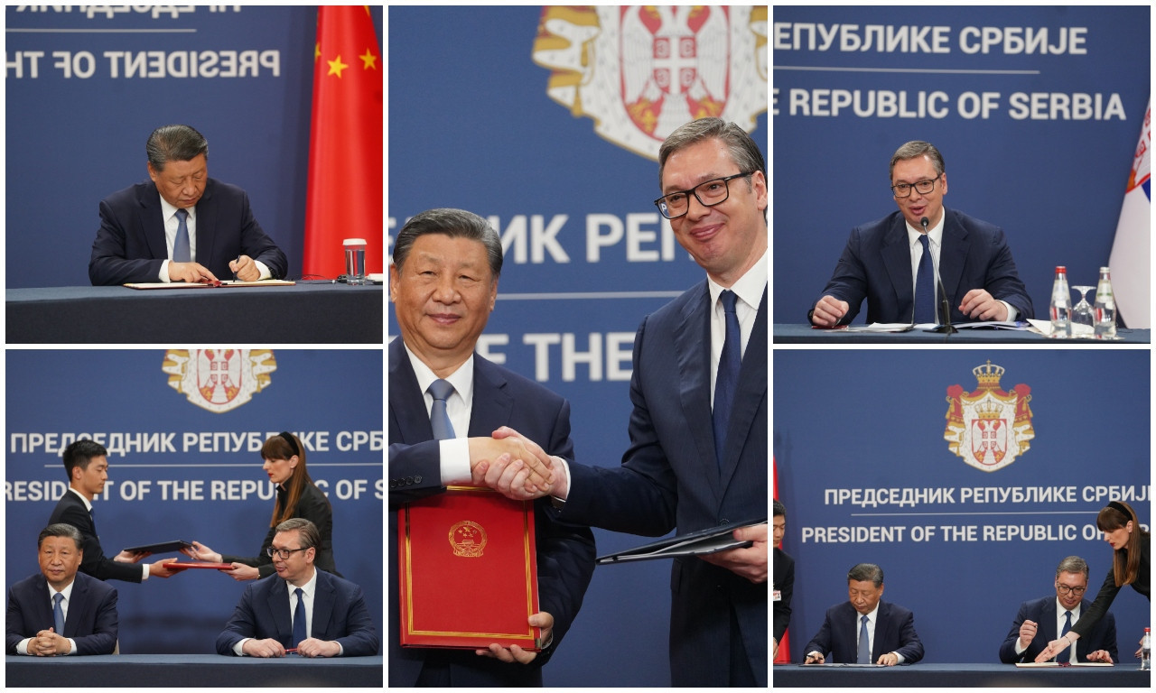 Vučić i Si POTPISALI IZJAVU o strateškom partnerstvu i zajednici Srbije i Kine!