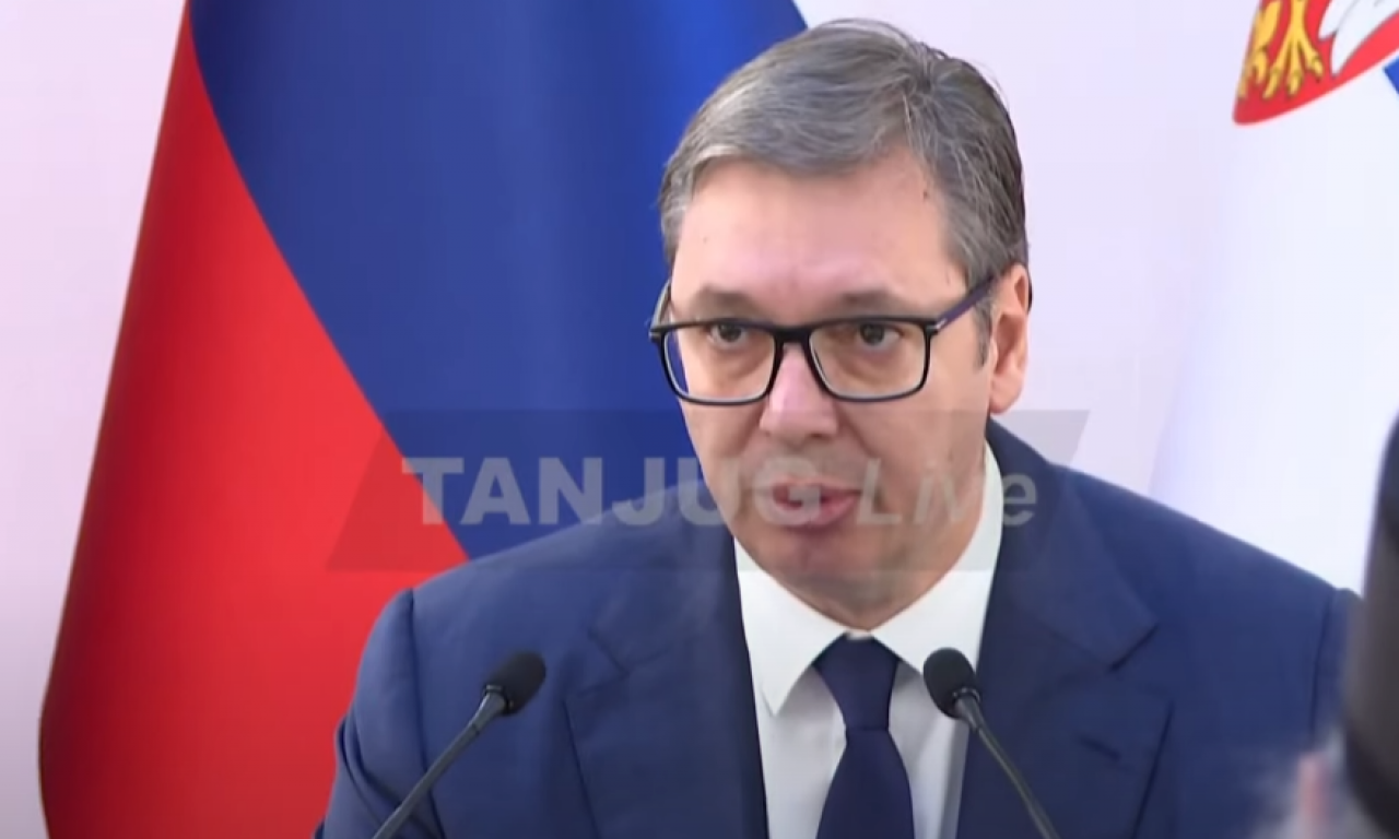 (UŽIVO) Vučić se obraća GRAĐANIMA! Predsednik u RUSKOM DOMU sa Bocan Harčenkom
