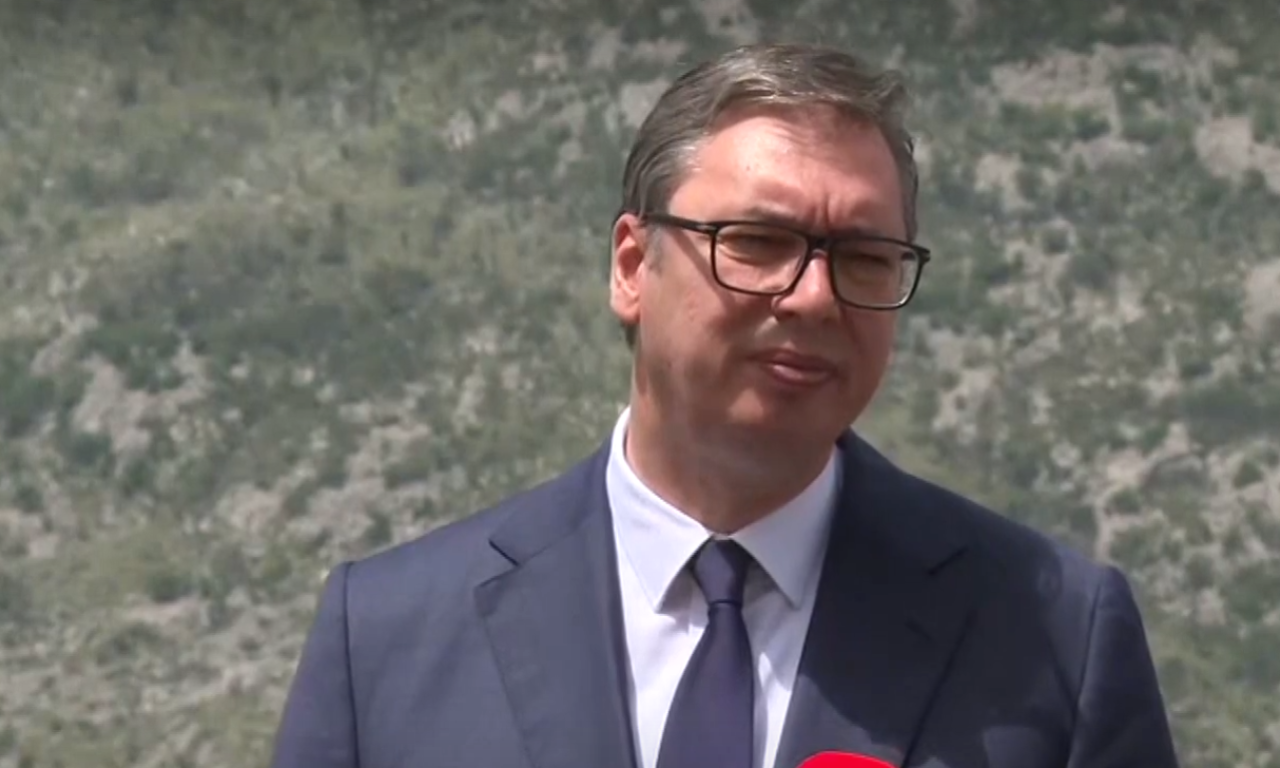 VUČIĆ sa premijerom GRUZIJE: "Obavestio sam ga o dešavanjima na KiM"
