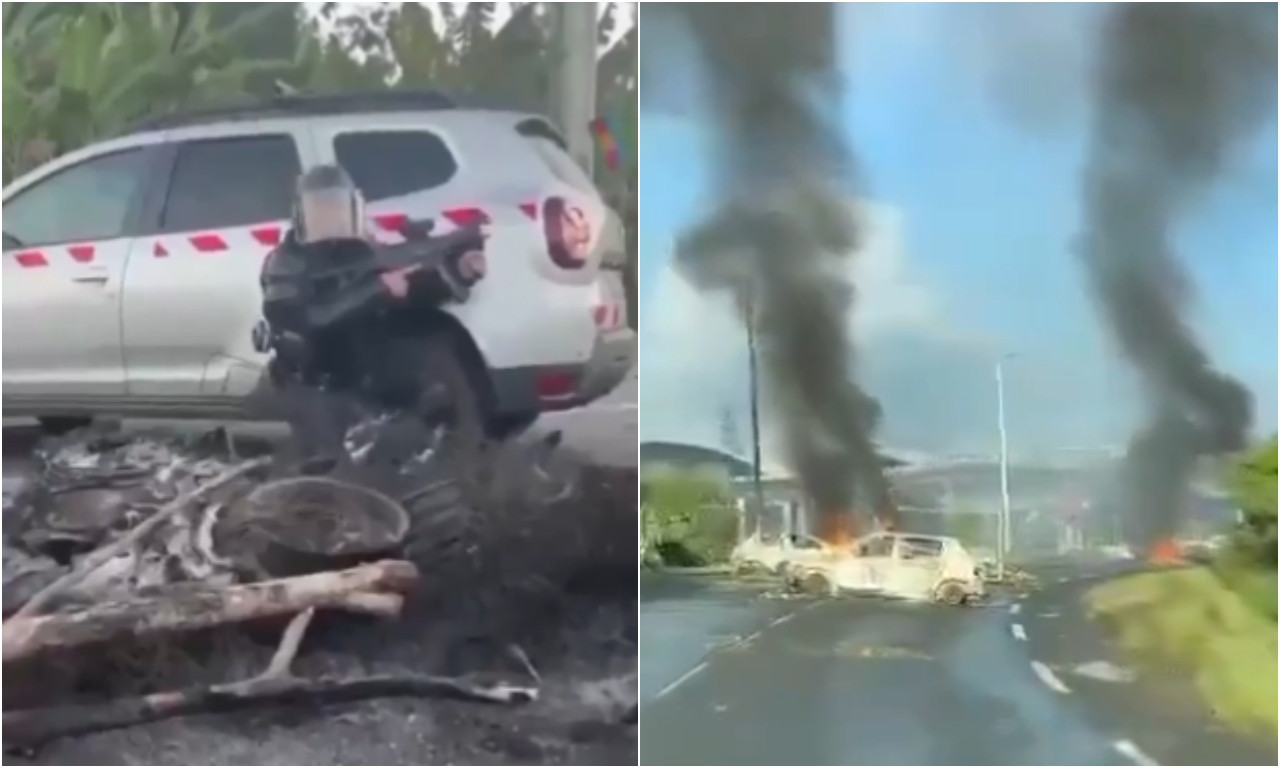 RADIKALNA ODLUKA FRANCUSKE VLADE! Vanredno stanje na Novoj Kaledoniji, GRAD JE U PLAMENU, najžešći sukobi do sad (VIDEO)