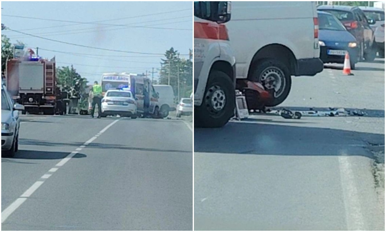 Poginuo motociklista kod Obrenovca: Na licu mesta Hitna pomoć i policija