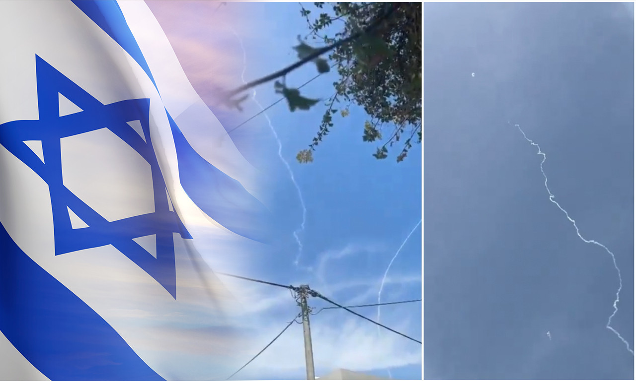HAMAS RAKETIRAO IZRAEL! Širom zemlje se oglasile SIRENE ZA OPASNOST, aktivirana "Gvozdena kupola" (VIDEO)