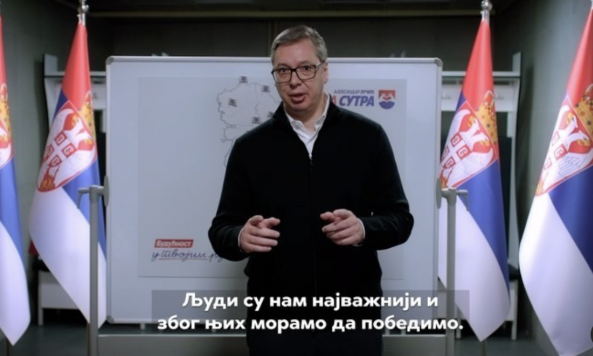 Predsednik Vučić poslao NARODU SRBIJE SNAŽNU PORUKU: "Dugo smo se spremali za ovu utakmicu..." (VIDEO)
