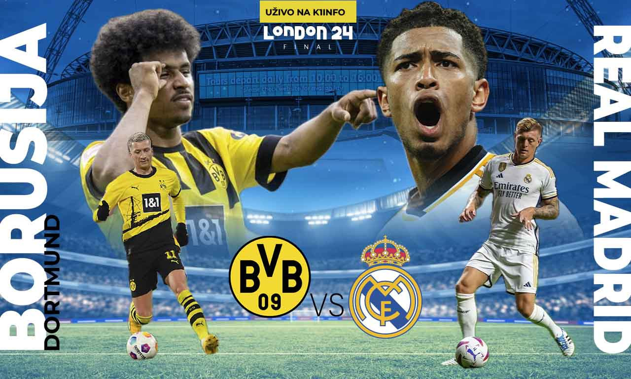 (UŽIVO) David protiv Golijata! Dortmund DRUGI put u svojoj istorili ILI Real 15. put?!