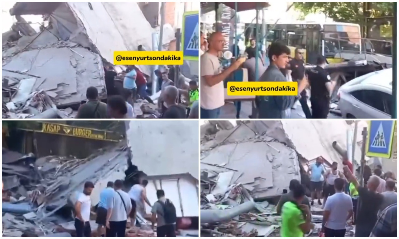 Jeziv snimak nesreće u ISTANBULU! Srušila se zgrada, ljudi zarobljeni u RUŠEVINAMA (VIDEO)