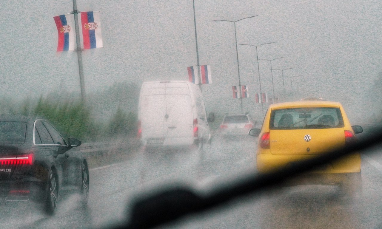 JAKO NEVREME U SRBIJI, BILO JE I GRADA: Snažan vetar nadomak poznate banje, Mionica zasuta ledom (VIDEO)