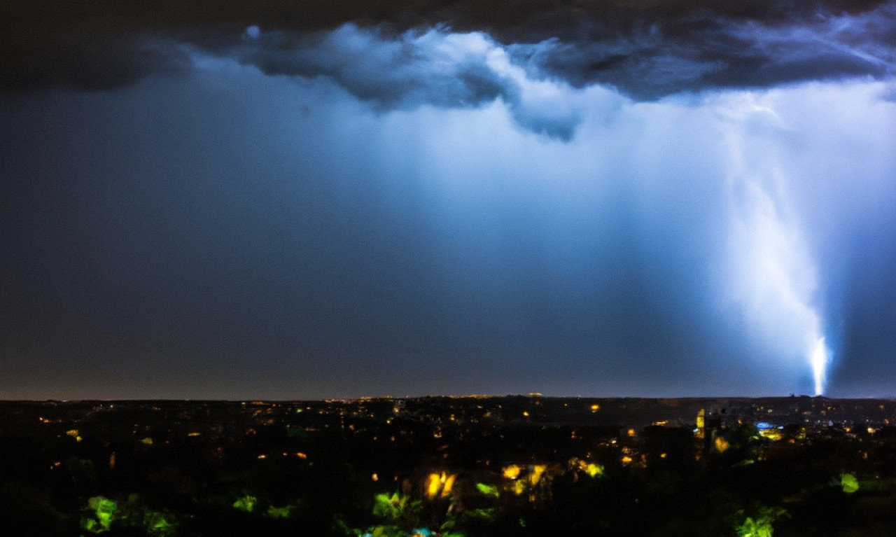 U SRBIJU STIŽE NOVI HLADNI FRONT: Biće pljuskova, nevremena, pa i grada!