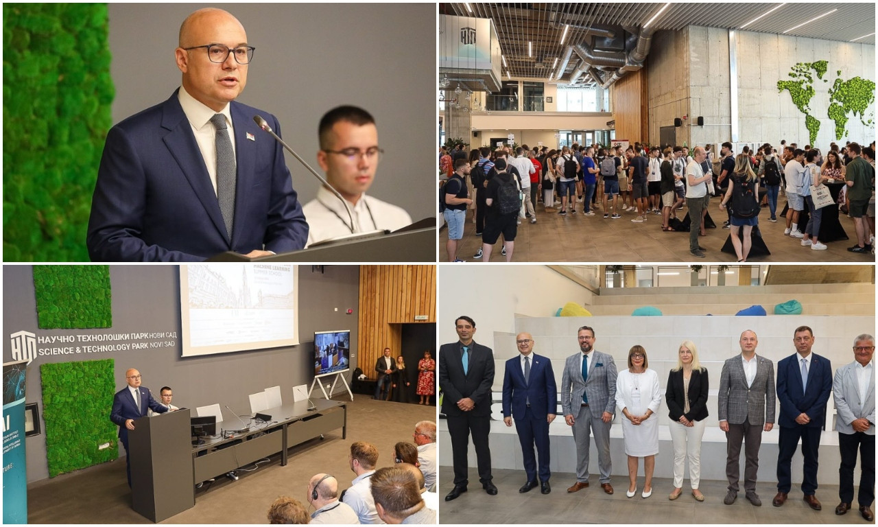 Vučević na otvaranju NOVE LETNJE ŠKOLE u Novom Sadu: "Vi pokazujete da za NAUKU granice ne postoje" (FOTO)