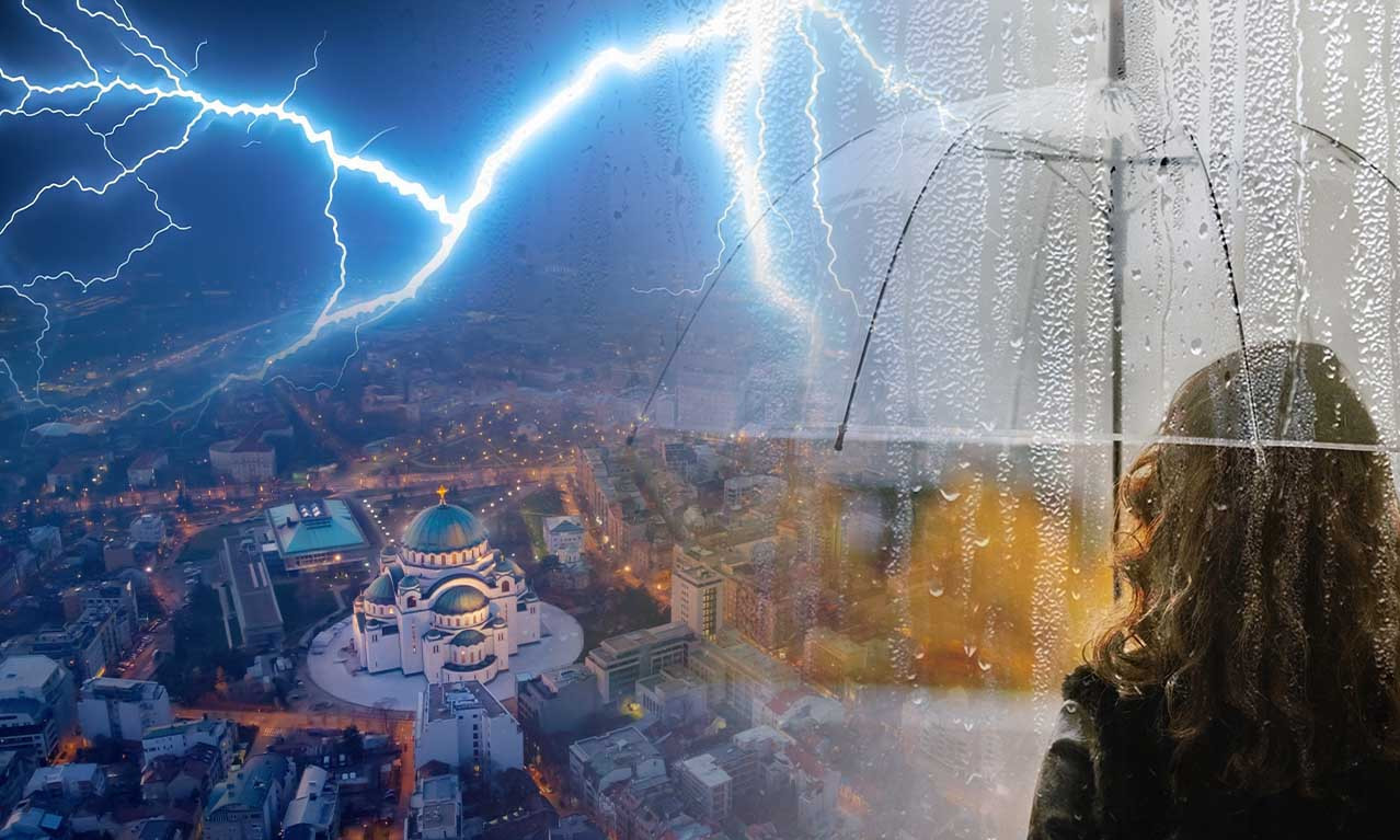 SNAŽAN CIKLON DONOSI NEVREME U SRBIJU Evo gde sada hara i kada stiže kod nas, ovo je nova prognoza (MAPA)