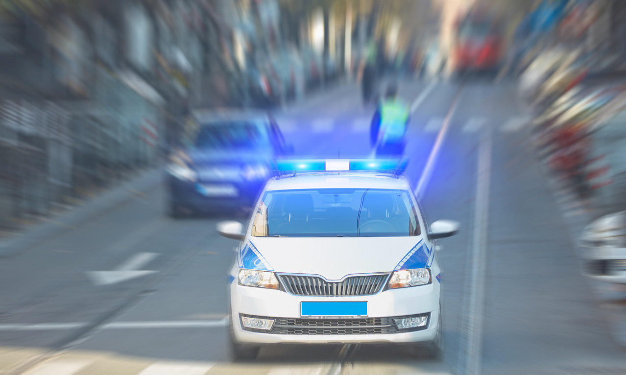 DIVLJAO AUTO-PUTEM! U Preljini zaustavljen vozač koji je vozio skoro 210 km/h