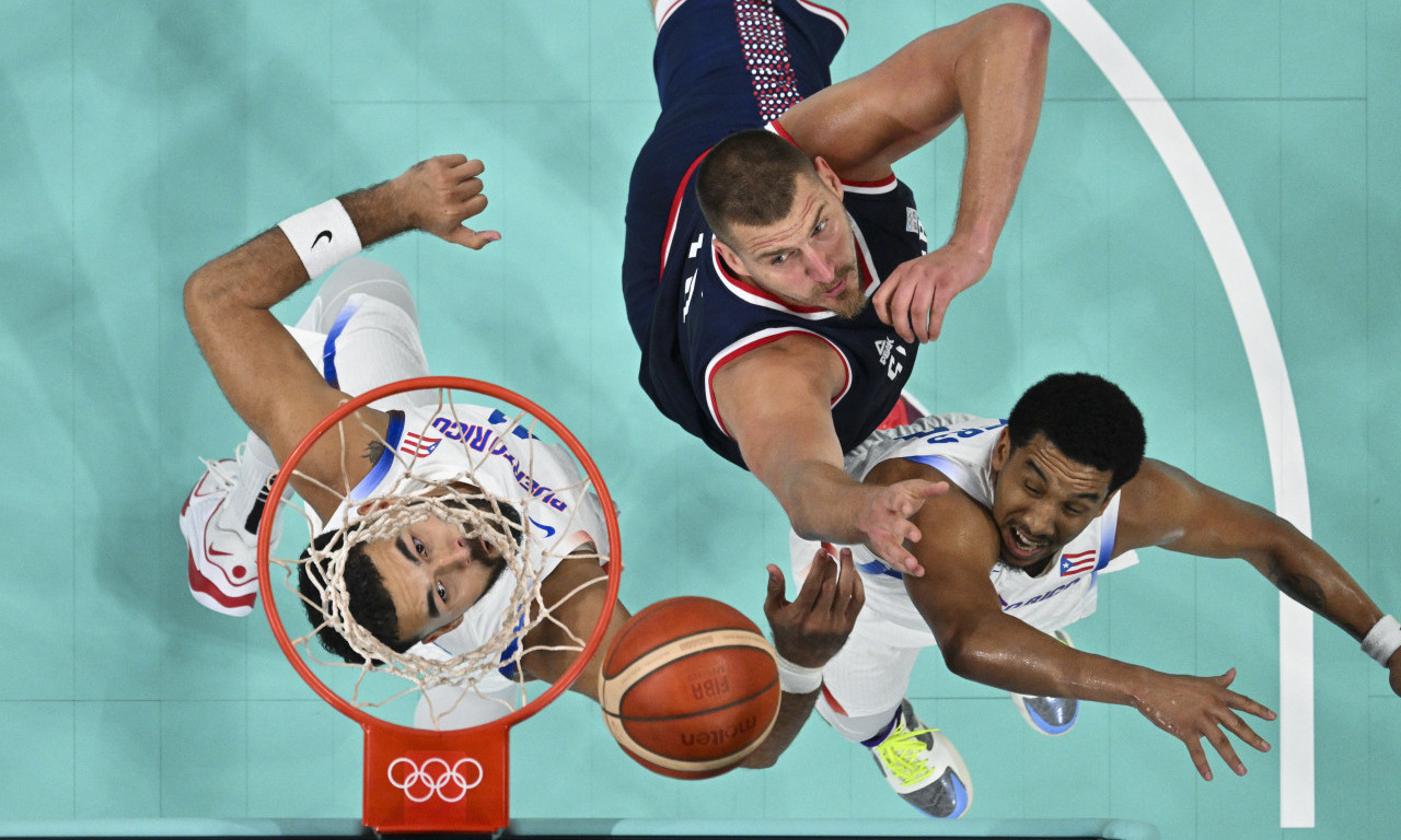 Nikola Jokić pao za JEDNO MESTO! Trenutno je treći u MVP trci na OLIMPIJSKIM IGRAMA, evo ko je ispred njega