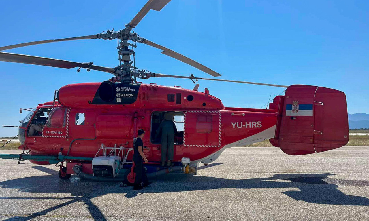 SRBIJA ŠALJE HELIKOPTERE CRNOJ GORI! Beograd pomaže u gašenju požara koji bukte širom zemlje