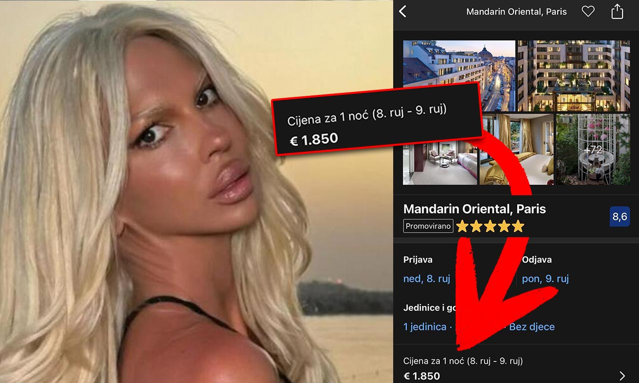 Karleuša izdvojila čak 20.000 evra za rođendan Atine i Nike u Parizu: Samo noć u hotelu košta blizu 2000 e (FOTO)