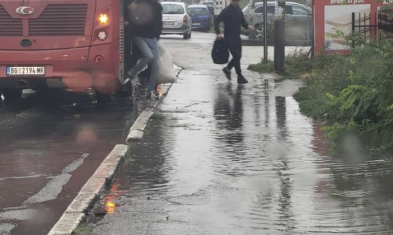 NEVREME U ZEMUNU: Pogledajte apokaliptične scene iz ovog dela Beograda! (VIDEO)