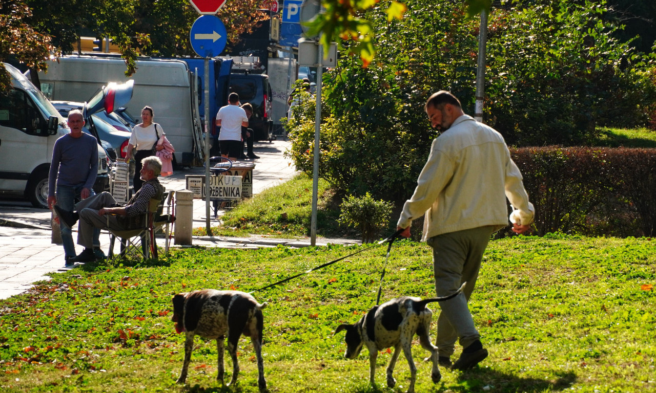 PROBUDILA NAS KIŠA Tokom dana toplo vreme, a evo kada se očekuje razvedravanje