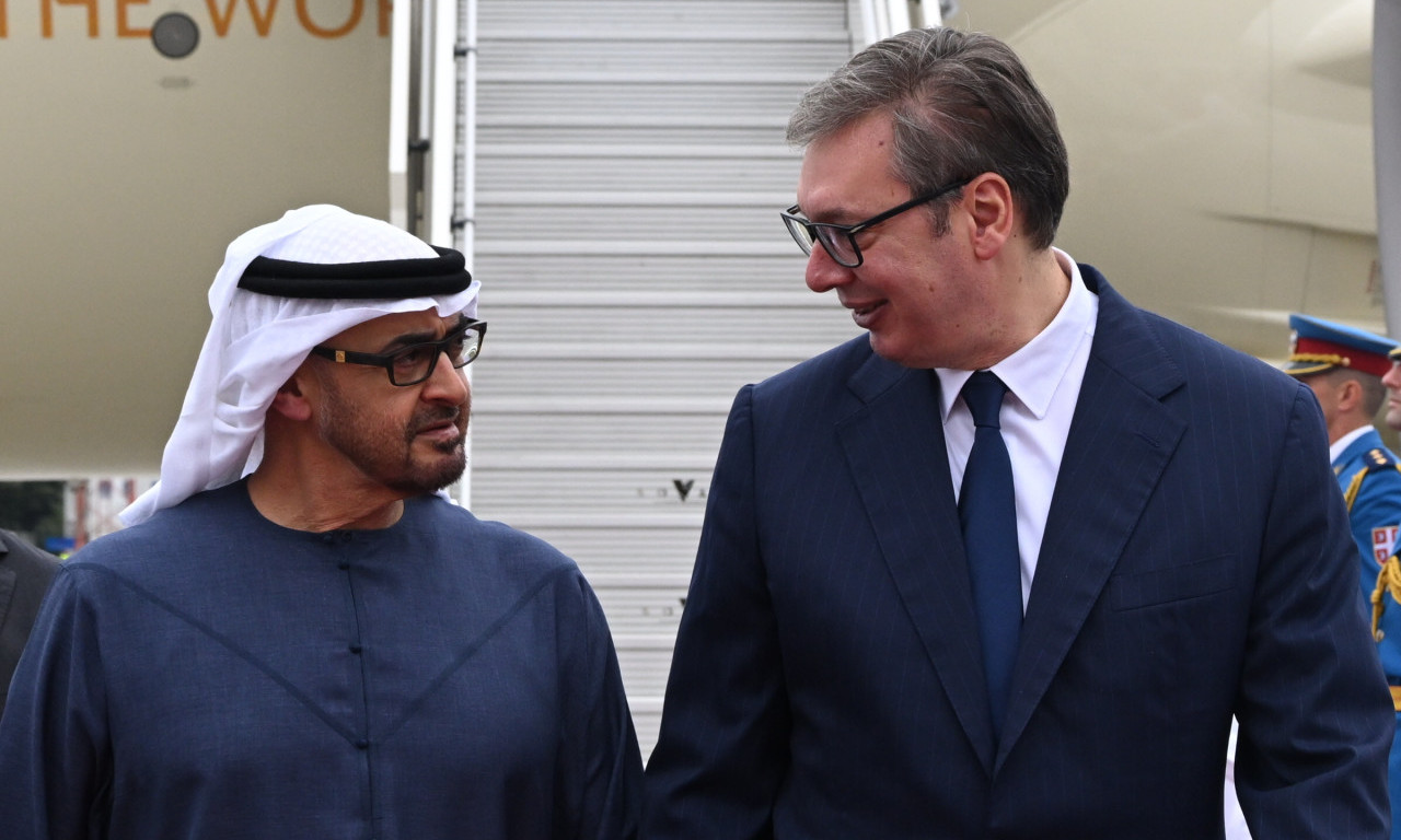 VUČIĆ RAZGOVARAO SA MOHAMEDOM BIN ZAJEDOM Predsednik pozvao lidera UAE da poseti Srbiju, a evo o čemu su razgovarali
