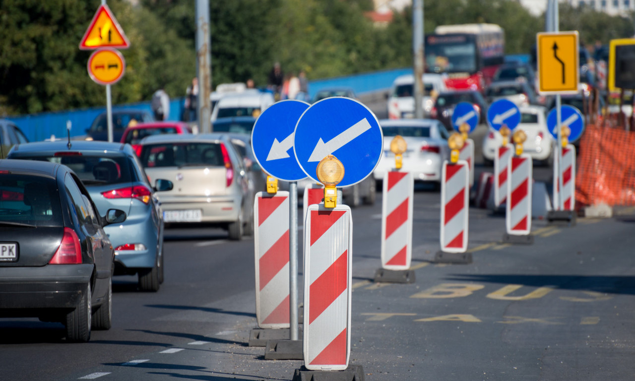 VOZAČI,  OVO JE VEST ZA VAS: Evo gde je danas izmenjen saobraćaj!