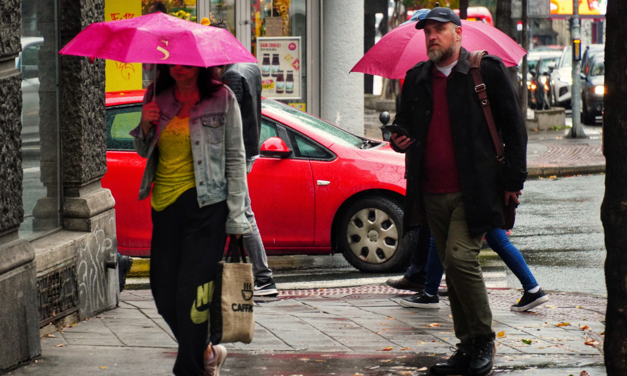 DANAS TOPLO, ALI NIGDE NE KREĆITE BEZ KIŠOBRANA Evo do kada se očekuju padavine