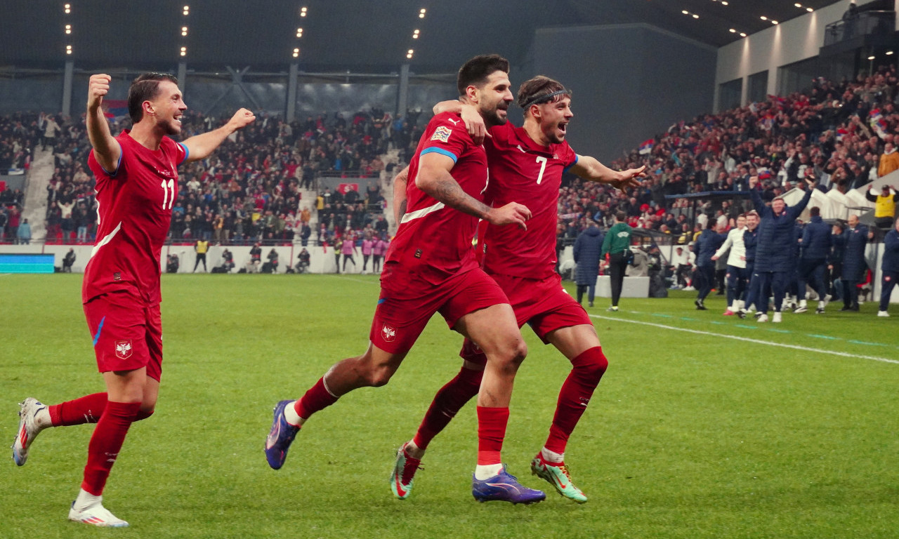 VLAHOVIĆ I MITROVIĆ SE ISPROMAŠIVALI: Srbija i Danska odigrali bez golova!