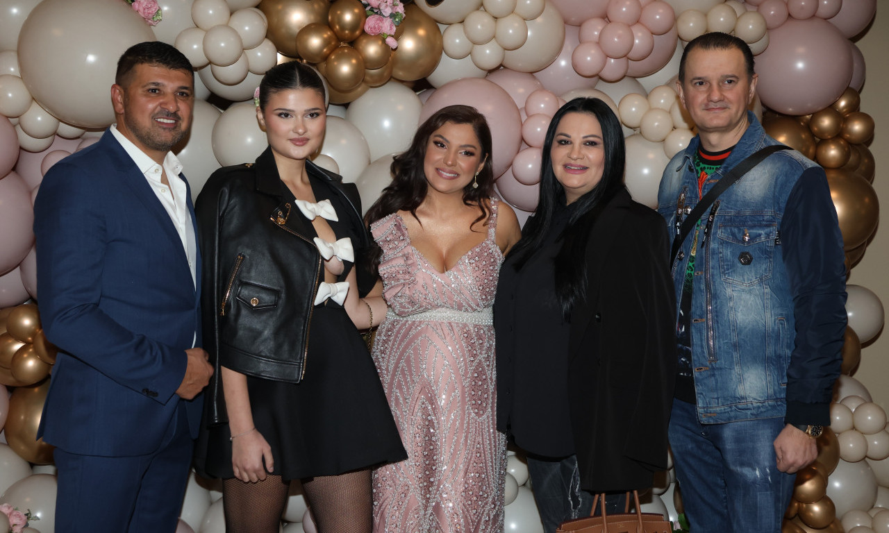 GALA SLAVLJE NADICE ADEMOV ZA PRVI ROĐENDAN ĆERKE: Okupila estradu, pevači najavili nove projekte (VIDEO)