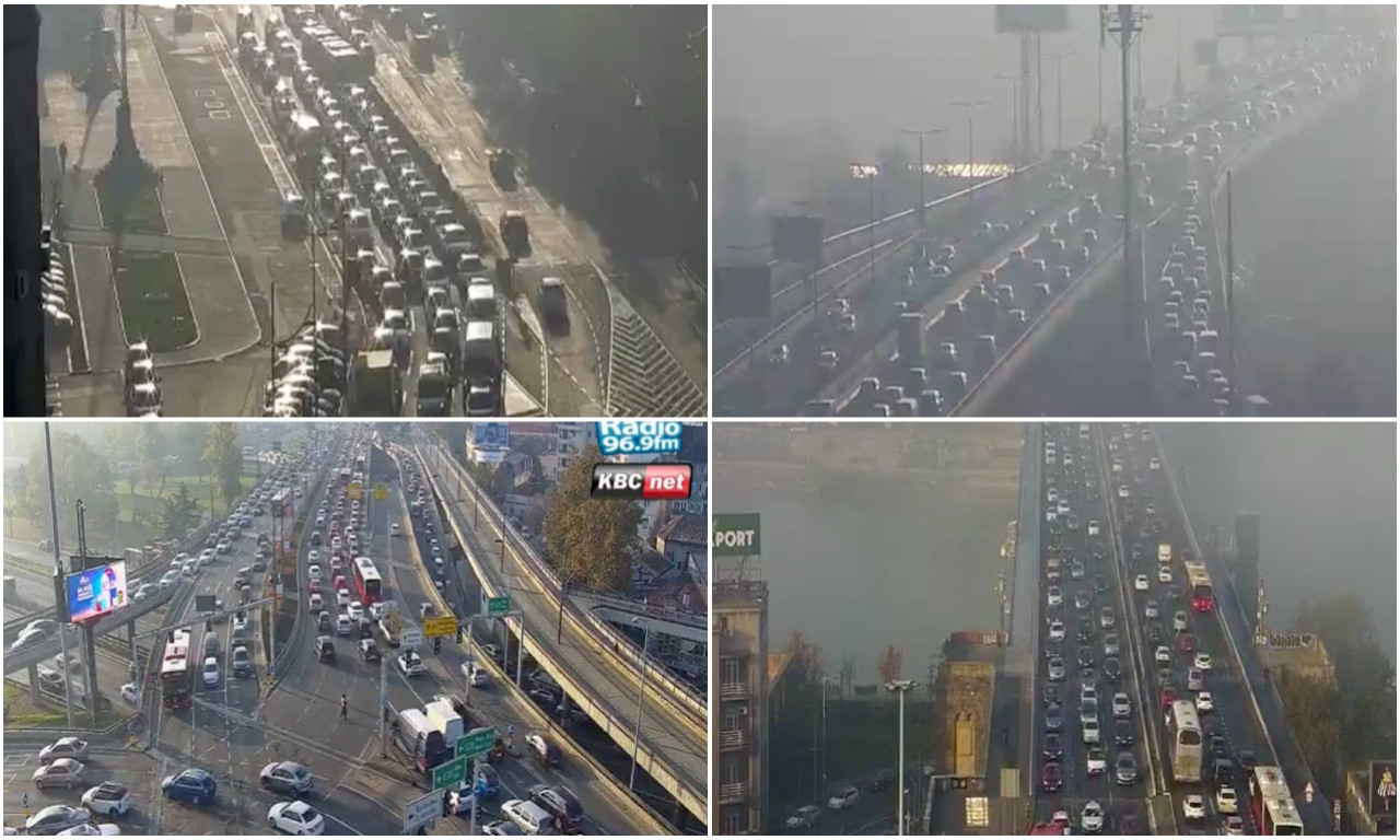 POTPUNI HAOS U BEOGRADU Gde god krenete - kolaps, a već nervoznim vozačima samo je još ovo falilo (FOTO)