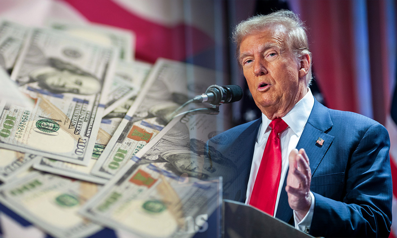 DOLAR SE SROZAO Pogledajte šta se desilo sa američkom valutom nakon što je Tramp uveo carine i evro je iznenadio