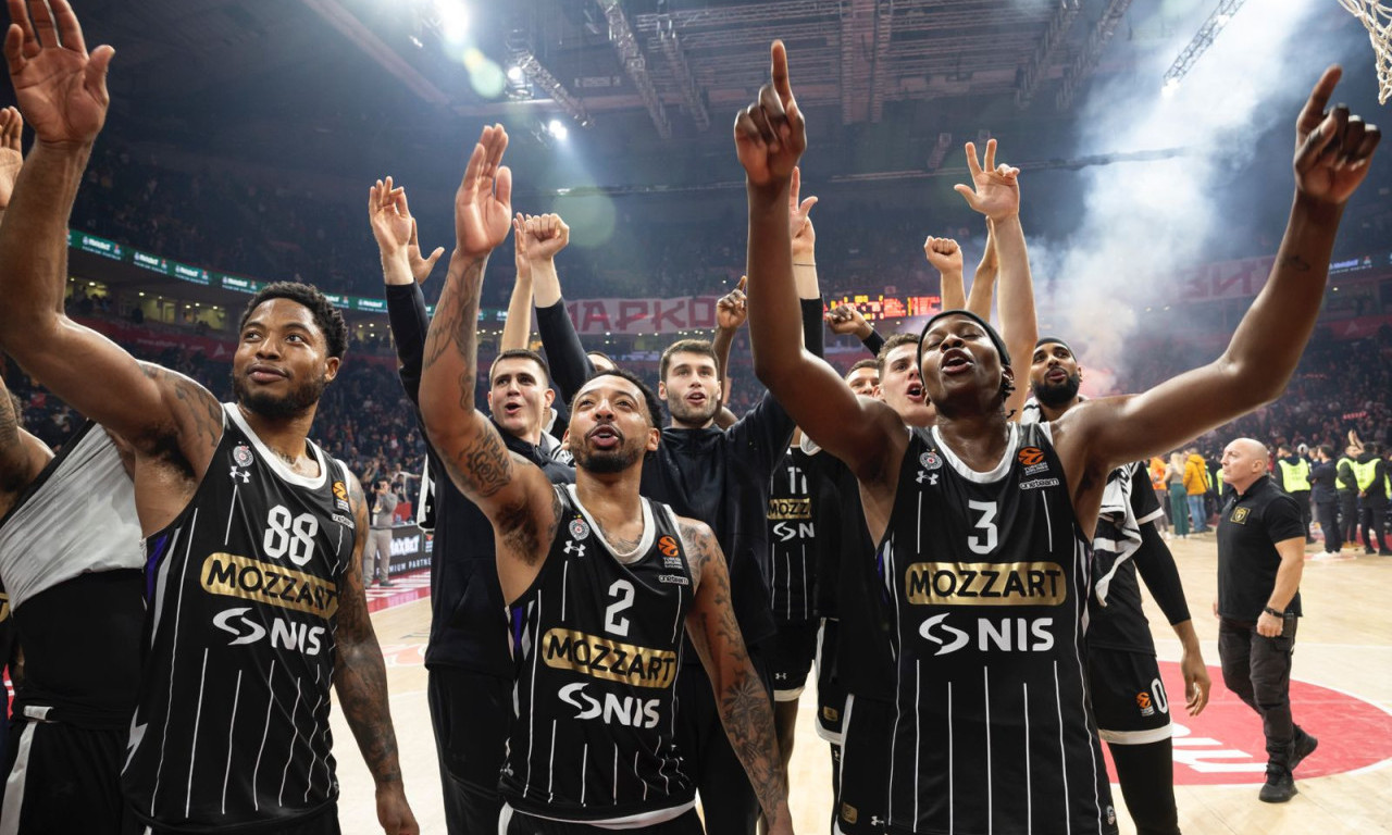 KRALJ POLOŽIO KRUNU U PUNOJ ARENI: Partizan slomio prvaka Evrope!