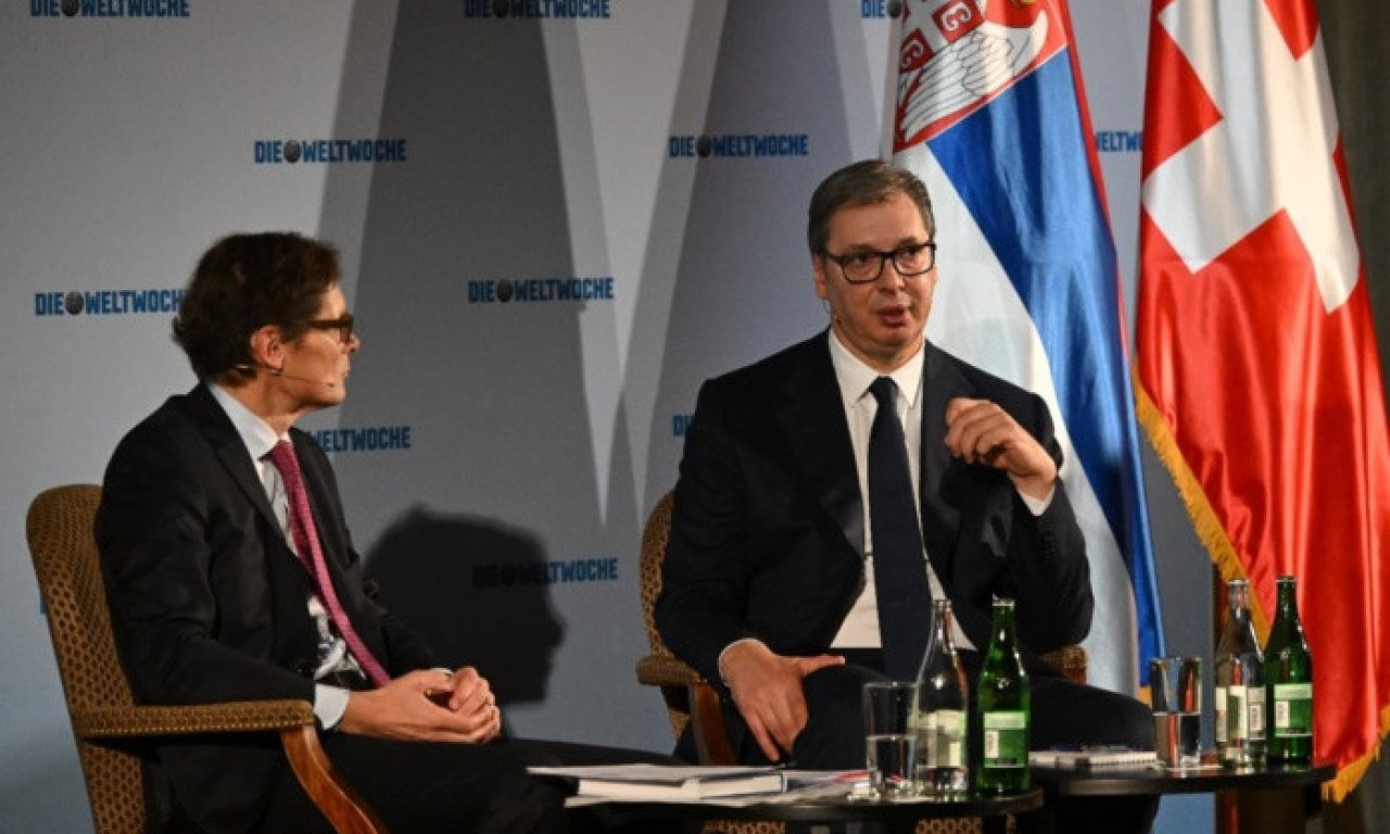 TIHI SRBIN U GLASNOM DOBU Evo kako Vučića vidi švajcarski novinar