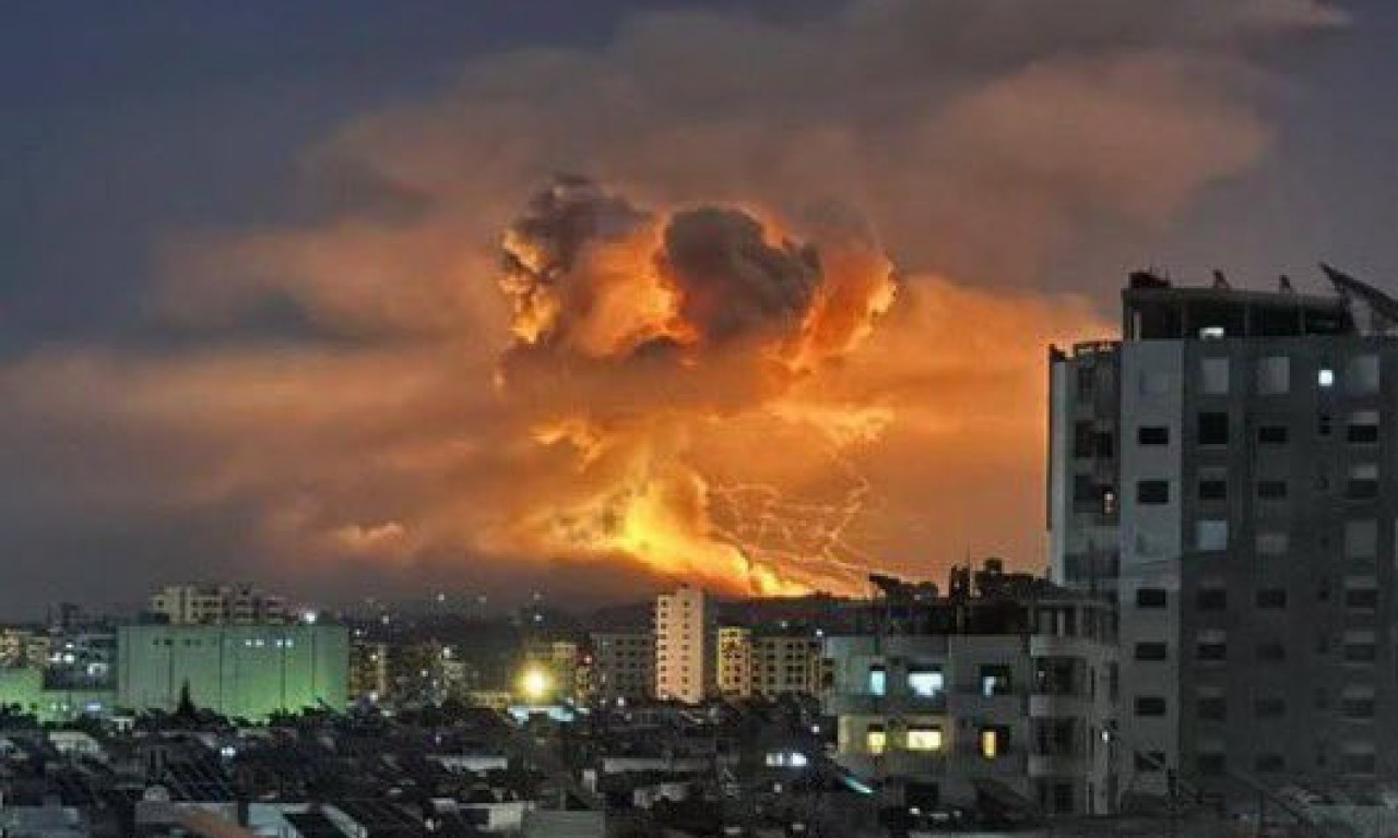 POŽAR U SIRIJI: Eksplozija na gasovodu Džbesa