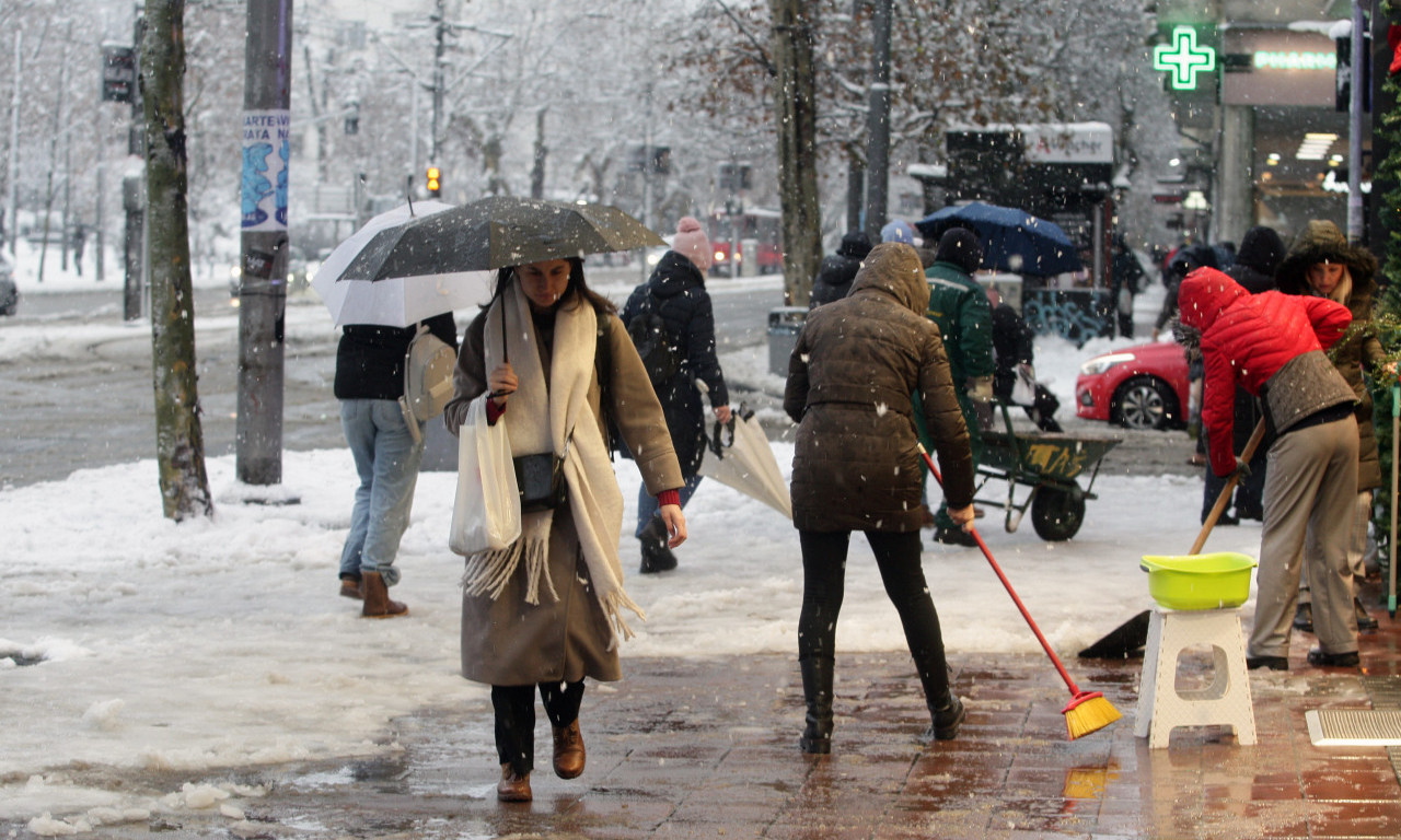 KIŠA VEĆ U SREDU, A KADA ĆE PASTI SNEG? Temperature idu do +15 u decembru, najnovija vremenska prognoza donosi iznenađenje