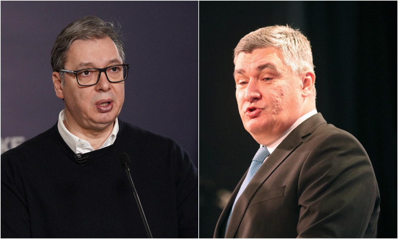 "VUČIĆ JE AUTENTIČAN LIDER" Milanović odao priznanje predsedniku Srbije, a Plenkovića nazvao "običnim birokratom"