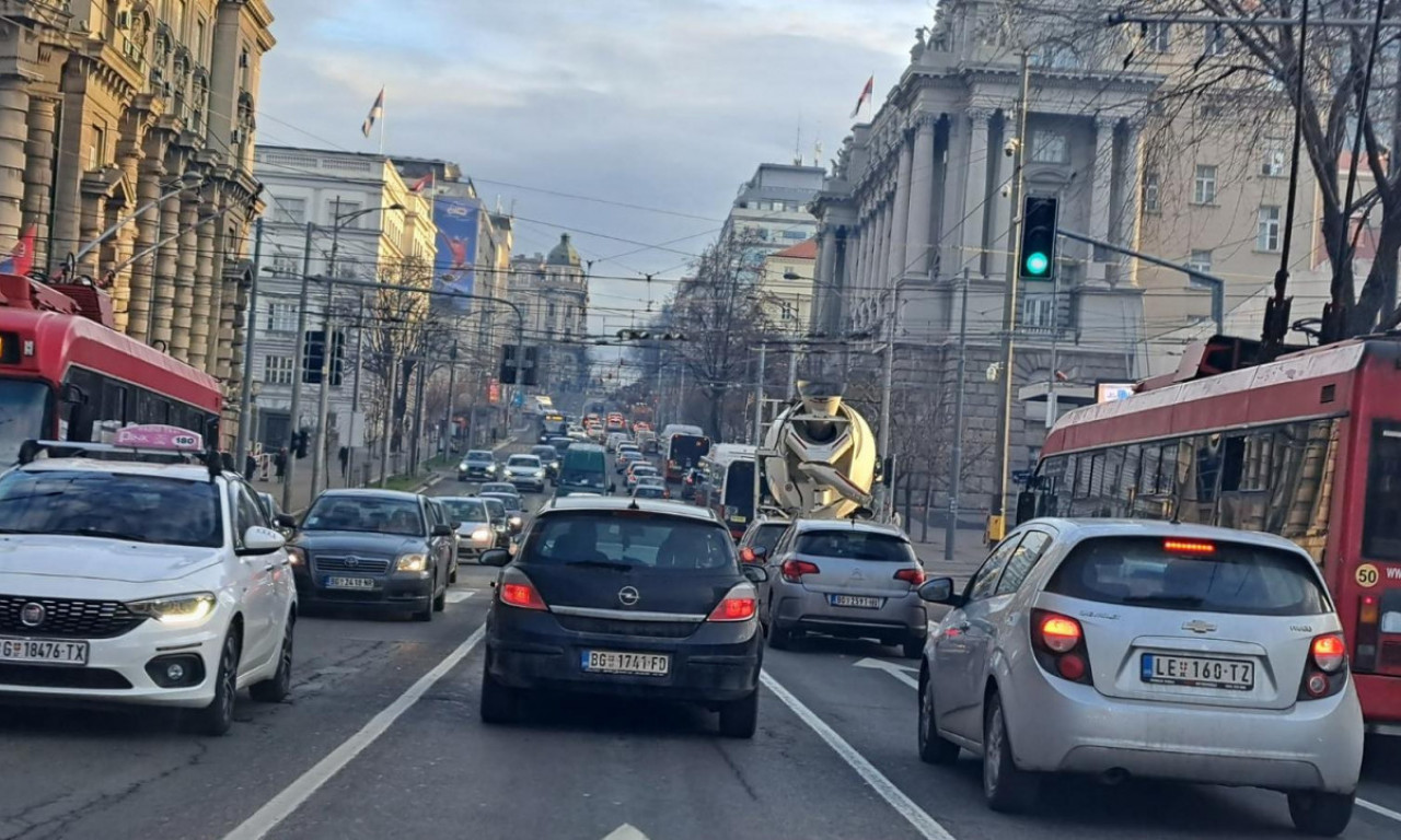 KOLAPS U BEOGRADU STAVLJA NA ISPIT STRPLJENJE VOZAČA Ove tačke su najkritičnije, zaobiđite ih ako možete (FOTO)