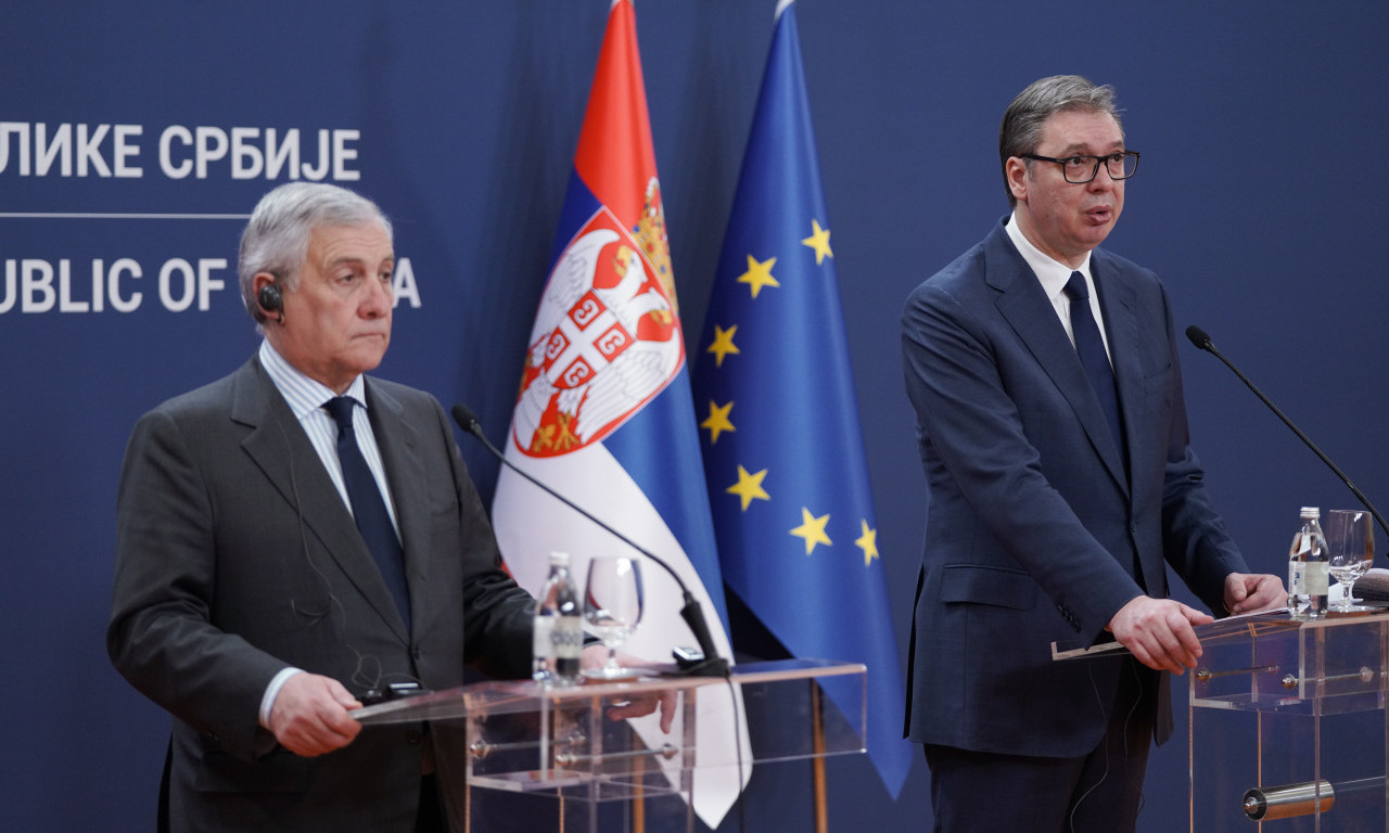 ODLOŽEN SASTANAK VUČIĆA I TAJANIJA!