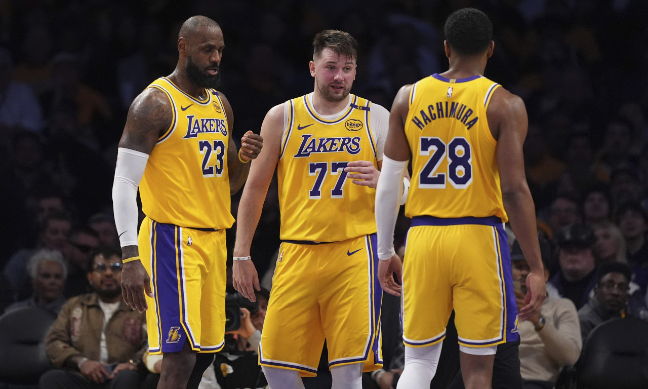 KRAH: Lejkersi eliminisani, Dončić i Lebron sad mogu na plažu (VIDEO)