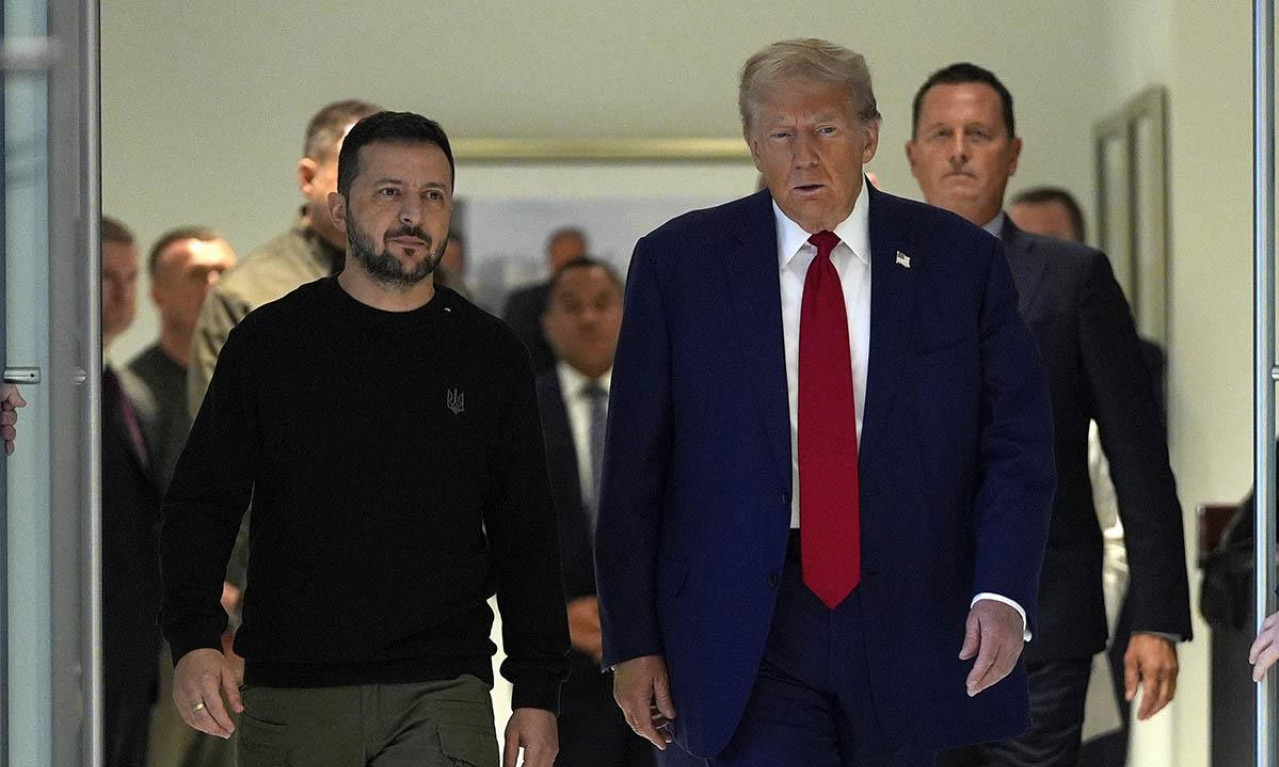 TRAMP I ZELENSKI SE SASTALI PRE SAHRANE PAPE FRANJE Evo šta su se dogovorili!