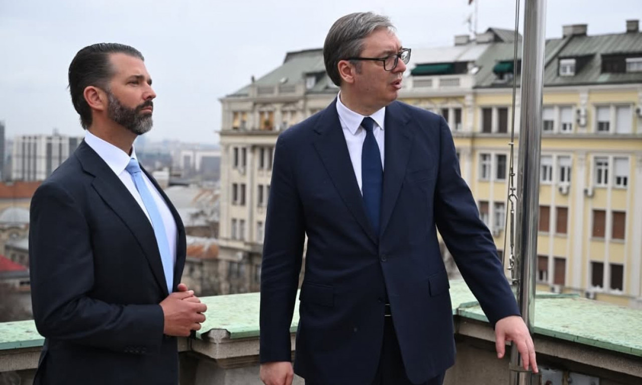 DONALD TRAMP MLAĐI OPET SA VUČIĆEM U BEOGRADU Ovo je plan posete