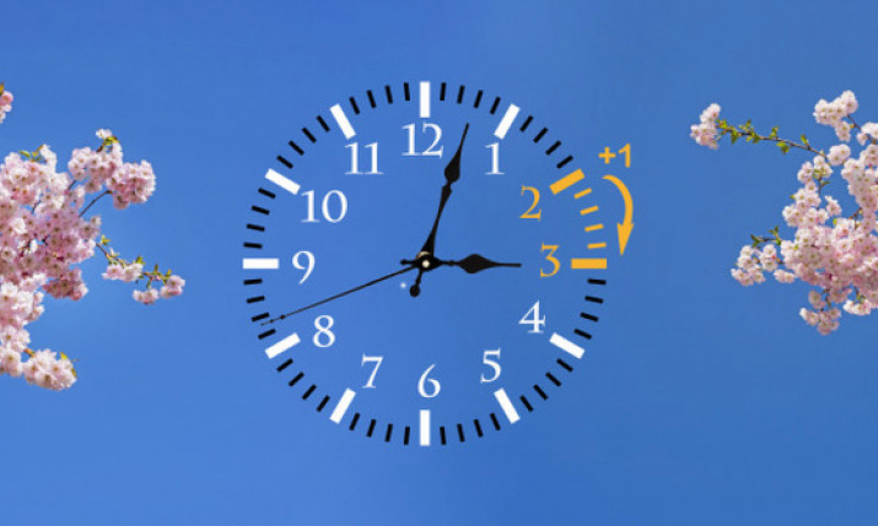 LETNJE RAČUNANJE VREMENA POČELO JE U 2 SATA IZA PONOĆI Zašto smo ove godine sat pomerili ranije nego prethodne?