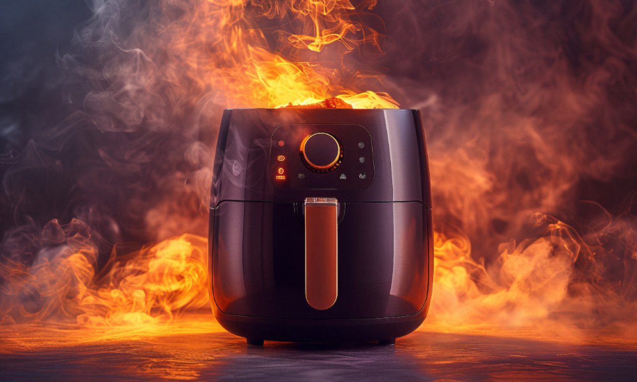 PAZITE ŠTA STAVLJATE U AIR FRYER Ova popularna namirnica može izazvati požar