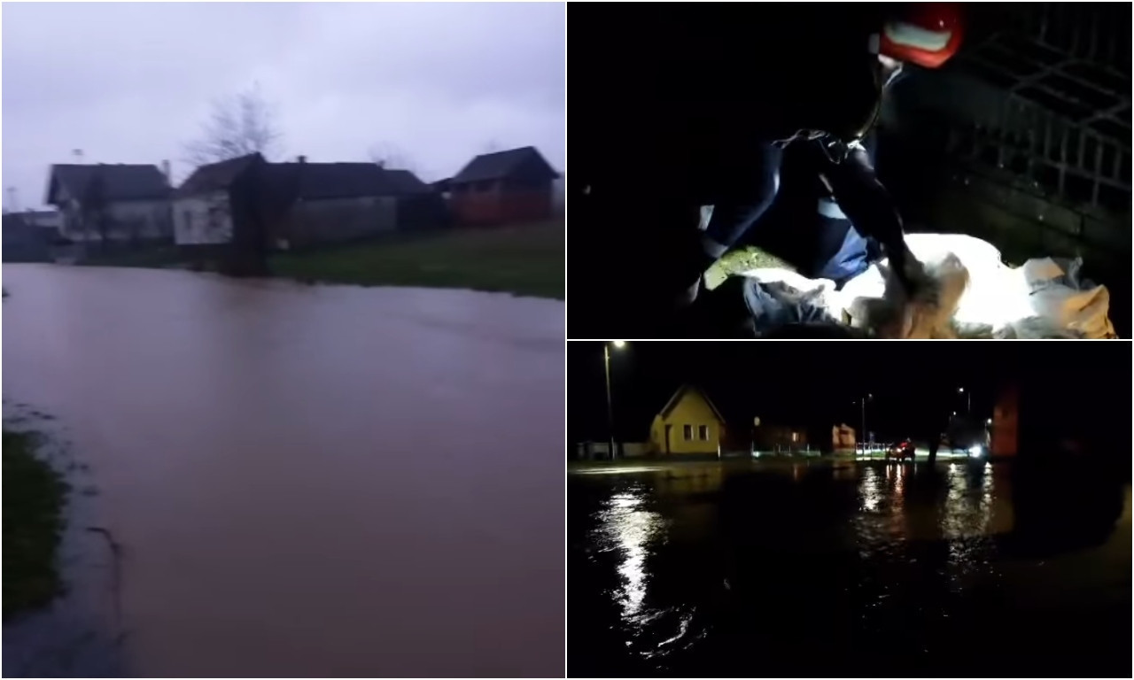 OBILNE KIŠE NAPRAVILE HAOS U KOMŠILUKU! Reke se izlivaju, obustavljena nastava, stanovnici se evakuišu (FOTO/VIDEO)