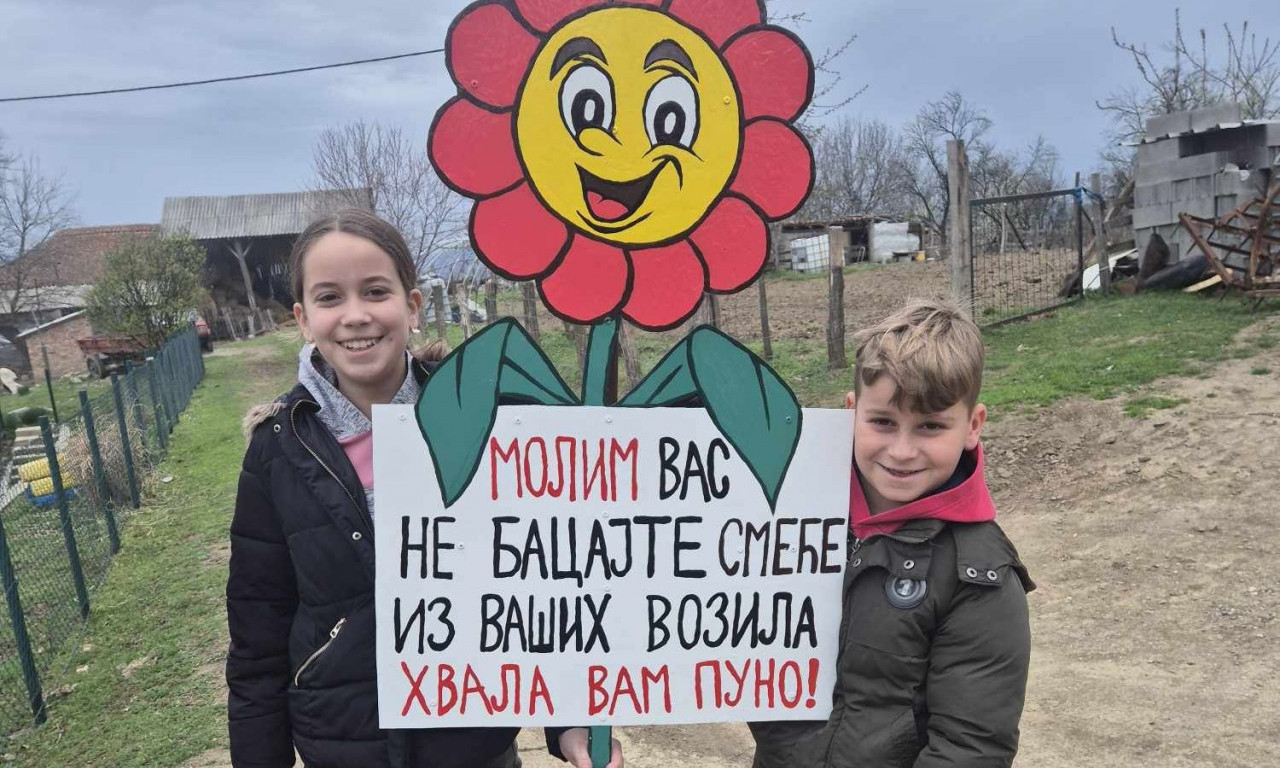 NA RUDNIKU "POSAĐEN" PRVI EKOLOŠKI CVET! Građani sakupili smeće pored glavnog puta i pokazali kako se voli Srbija (FOTO)