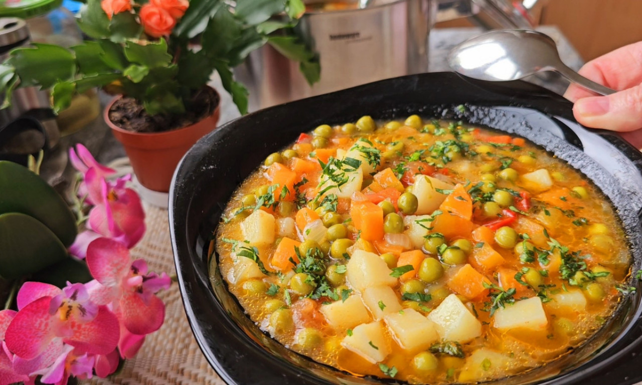 NAJBOLJI POSNI GRAŠAK Idealan ručak, onako, baš domaćinski!