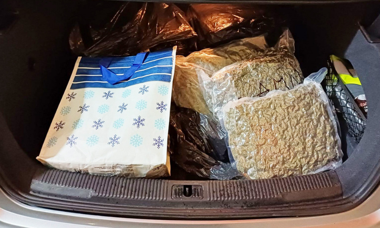 VIŠE OD 18 KILOGRAMA DROGE NAĐENO U AUDIJU Uhapšen Paraćinac, a tek da vidite šta je imao u stanu...