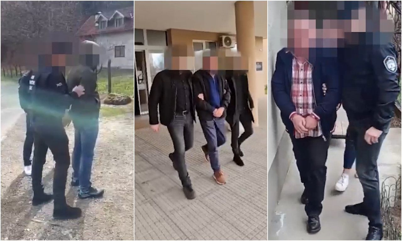 UHAPŠENO 125 OSOBA ŠIROM SRBIJE Uzeli najmanje 670 miliona, pogledajte kako su im stavljene lisice na ruke (VIDEO)