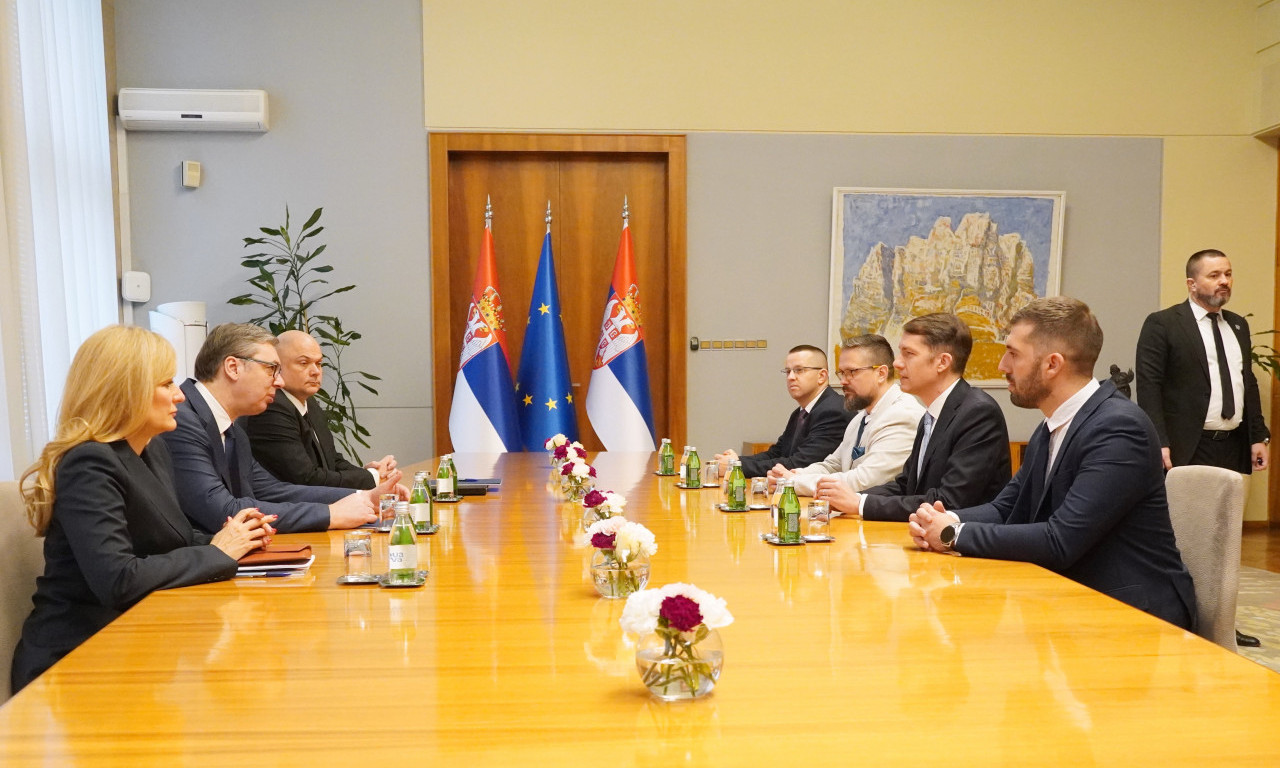 NIKOLIĆ POSLE SASTANKA SA VUČIĆEM: "Konstruktivni razgovori, osuđujemo proteste!"