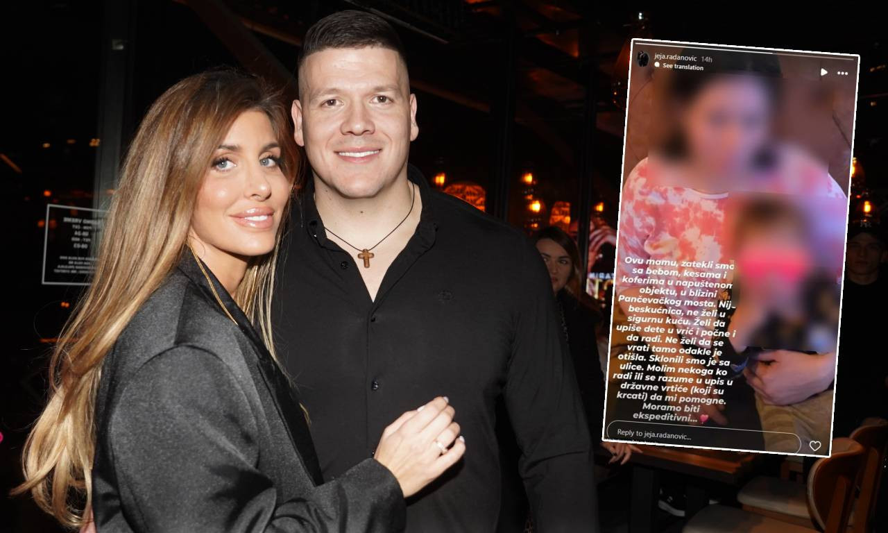 SLOBA I JELENA RADANOVIĆ SPASILI ŽENU SA DETETOM "Zatekli smo je sa koferima i kesama u napuštenom objektu"