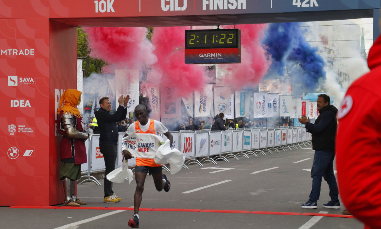 ISPISANA ISTORIJA NA BEOGRADSKOM MARATONU Pogledajte ko je pobednik! (FOTO)